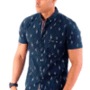 Camisa Manga Curta Estampada GANGSTER - 15350056